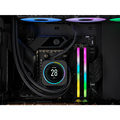 CORSAIR VENGEANCE RGB 96GB (2x48GB) DDR5 DRAM 6000MT/s CL36 AMD EXPO & Intel XMP Memory Kit