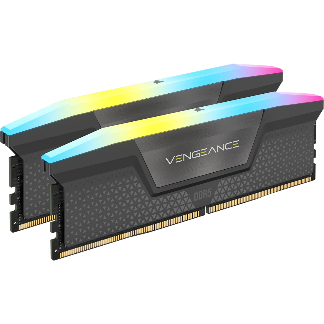 CORSAIR VENGEANCE RGB 96GB (2x48GB) DDR5 DRAM 6000MT/s CL36 AMD EXPO & Intel XMP Memory Kit