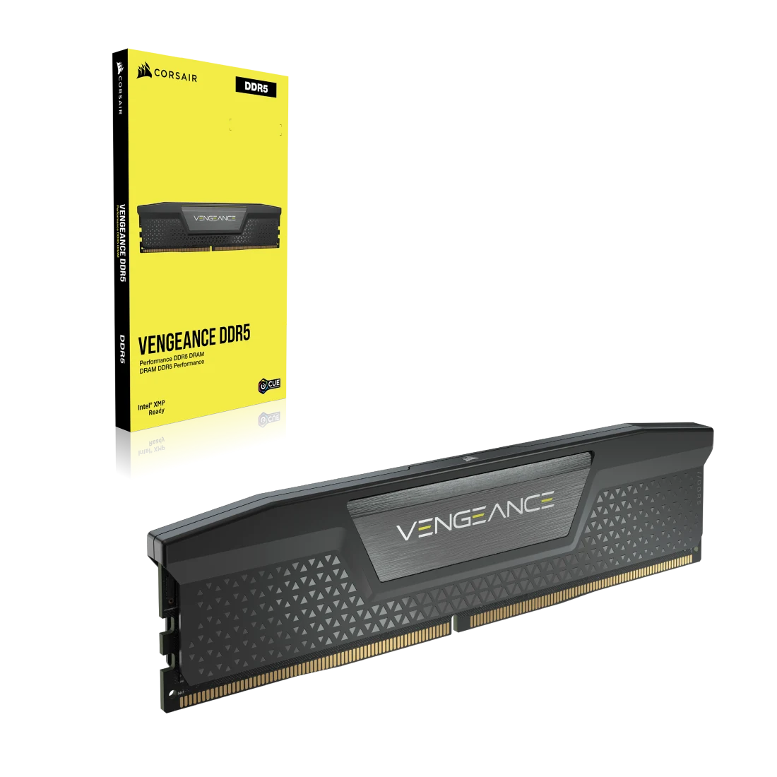 CORSAIR VENGEANCE 96GB (4x24GB) DDR5 DRAM 5600MT/S CL40 Memory Kit — Black