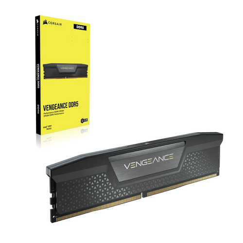 CORSAIR VENGEANCE 96GB (4x24GB) DDR5 DRAM 5600MT/S CL40 Memory Kit — Black