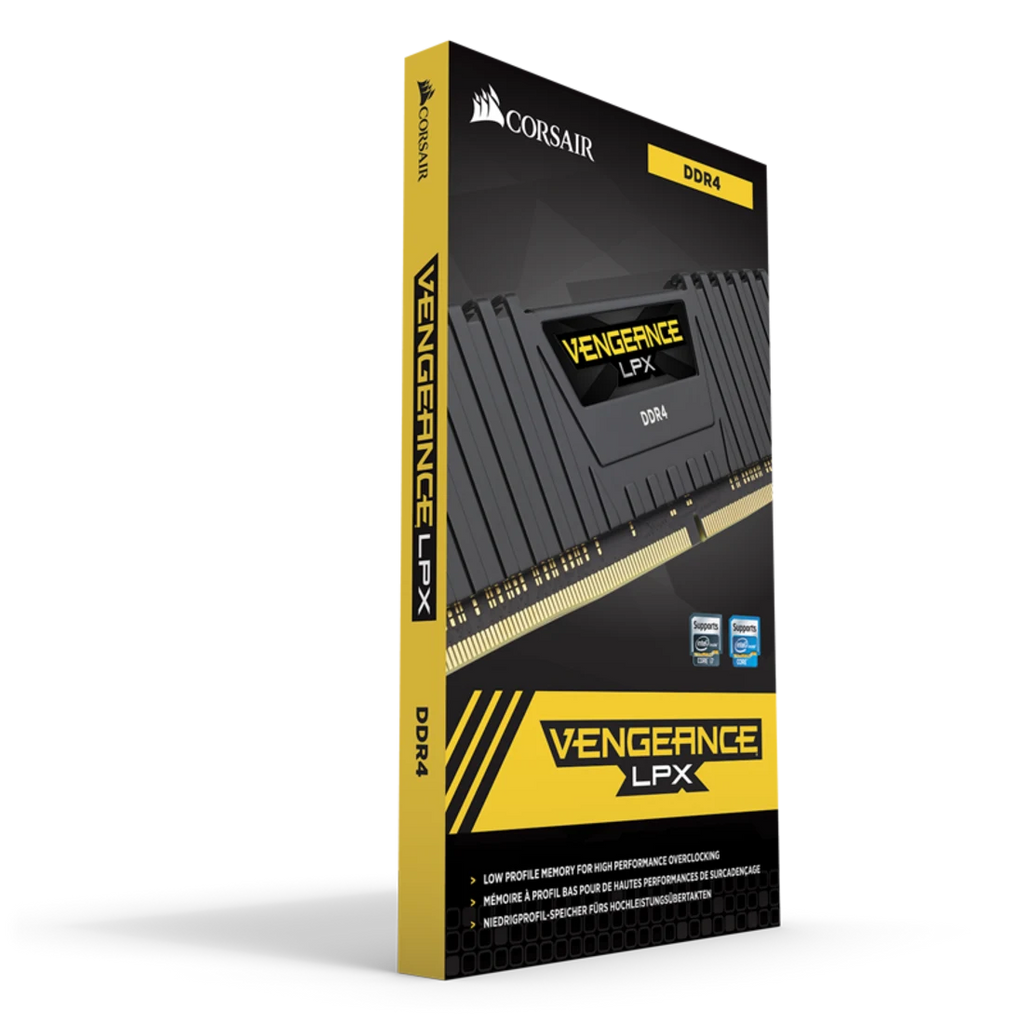 CORSAIR VENGEANCE LPX 16GB (2 x 8GB) DDR4 DRAM 3000MHz C15 Memory Kit - Black