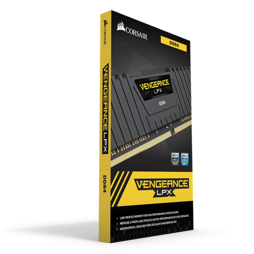 CORSAIR VENGEANCE LPX 16GB (2 x 8GB) DDR4 DRAM 3000MHz C15 Memory Kit - Black