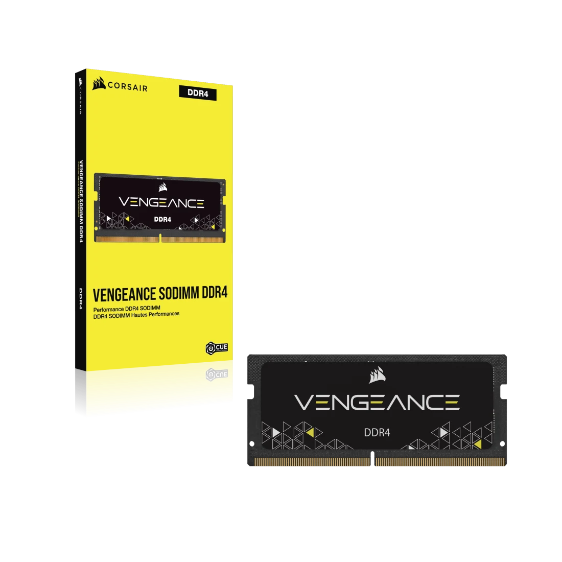 CORSAIR VENGEANCE® Series 8GB (1 x 8GB) DDR4 SODIMM 3200MHz CL22 Memory Kit