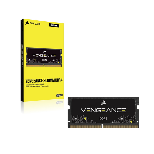 CORSAIR VENGEANCE® Series 8GB (1 x 8GB) DDR4 SODIMM 3200MHz CL22 Memory Kit